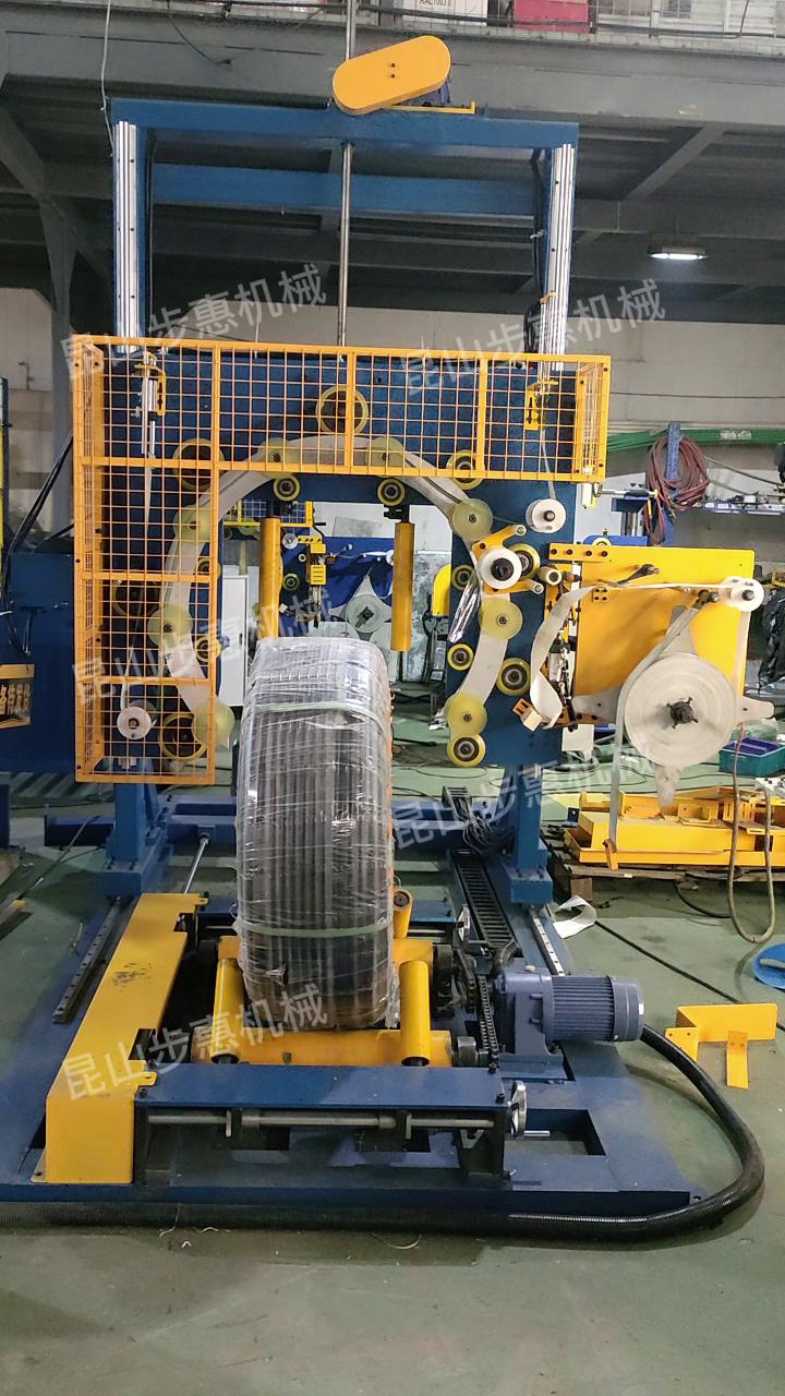 立式主机移动缠绕包装机